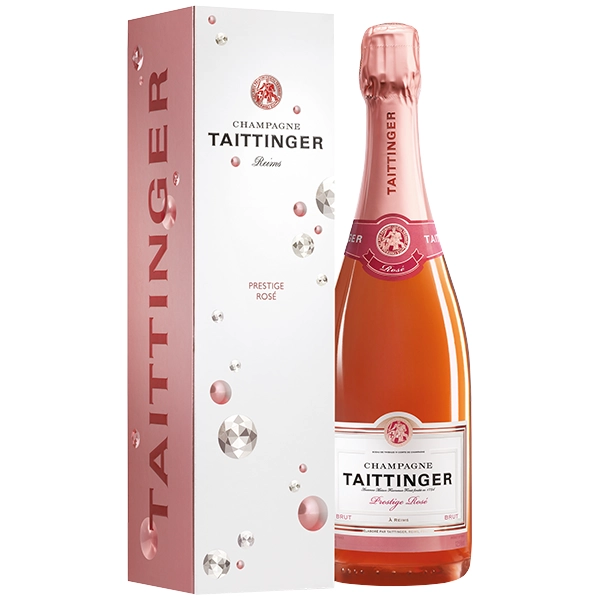 Champagne Taittinger Brut Prestige Rose in GP png