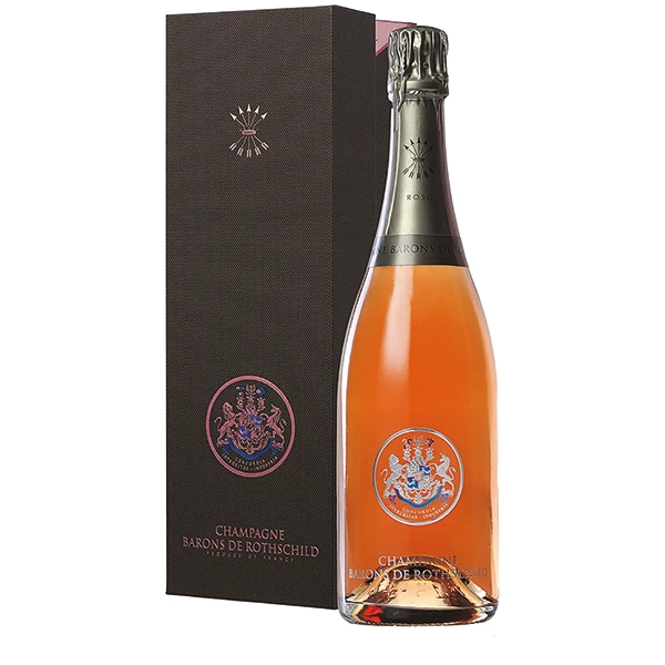Champagne Barons de Rothschild Rose in GP