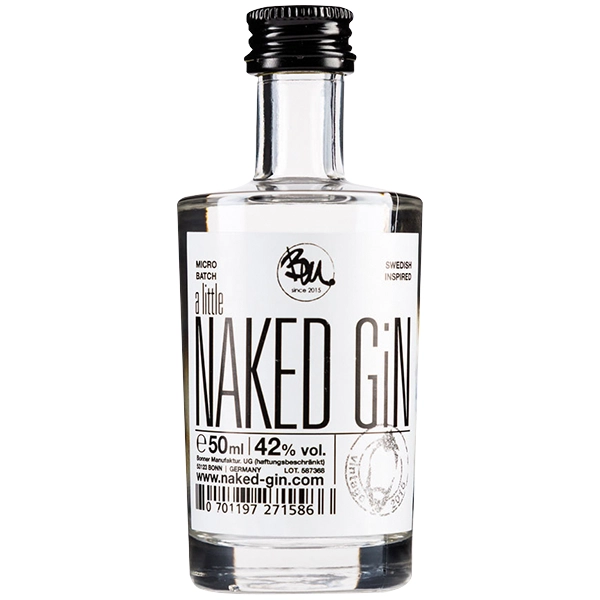 Naked Gin Pemium dry Gin Mini